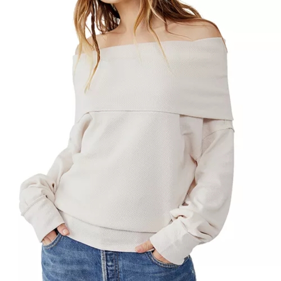 We The Free Sweaters - ❤️$25 SALE NWT- We The Free Hazy Heart Top Large